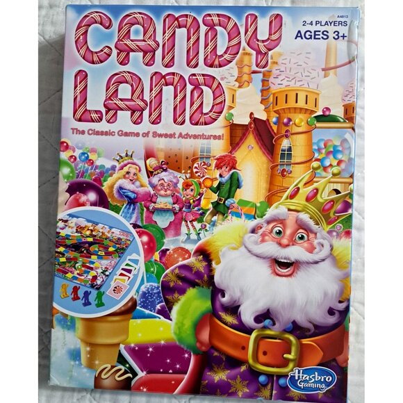 Hasbro 2014 Candy Land Game Classic Game of Sweet Adventure 2-4 Players Ages 3+ - Picture 1 of 10